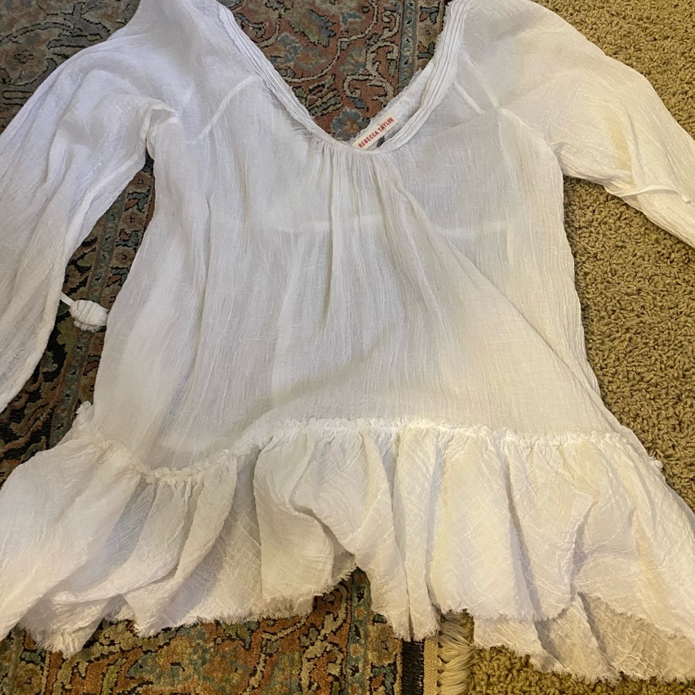 Rebecca Taylor white blouse